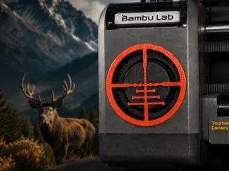 X2D / P2S Fan Cover - Rangefinder Reticle
