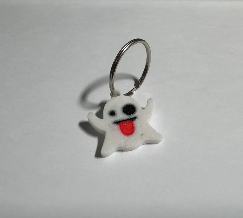 Ghost keychain emoji (v2)