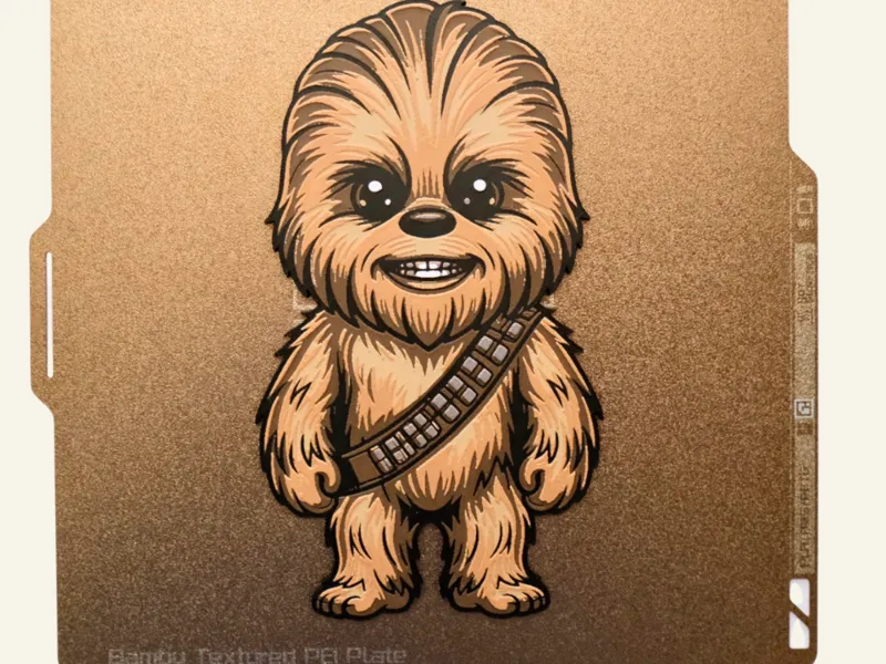 Chewbacca Cartoon Star Wars Hueforge