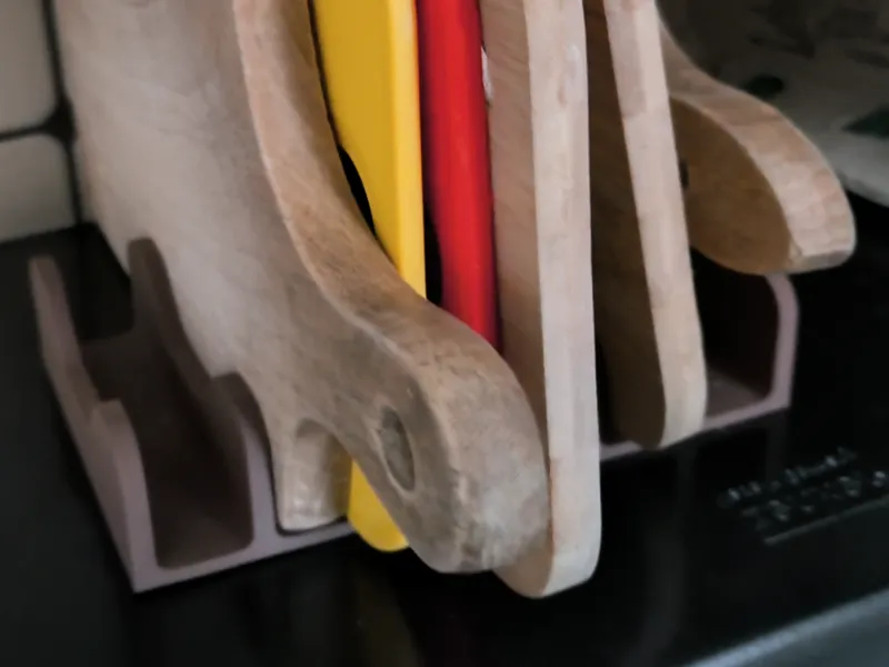 Holder for chopping board