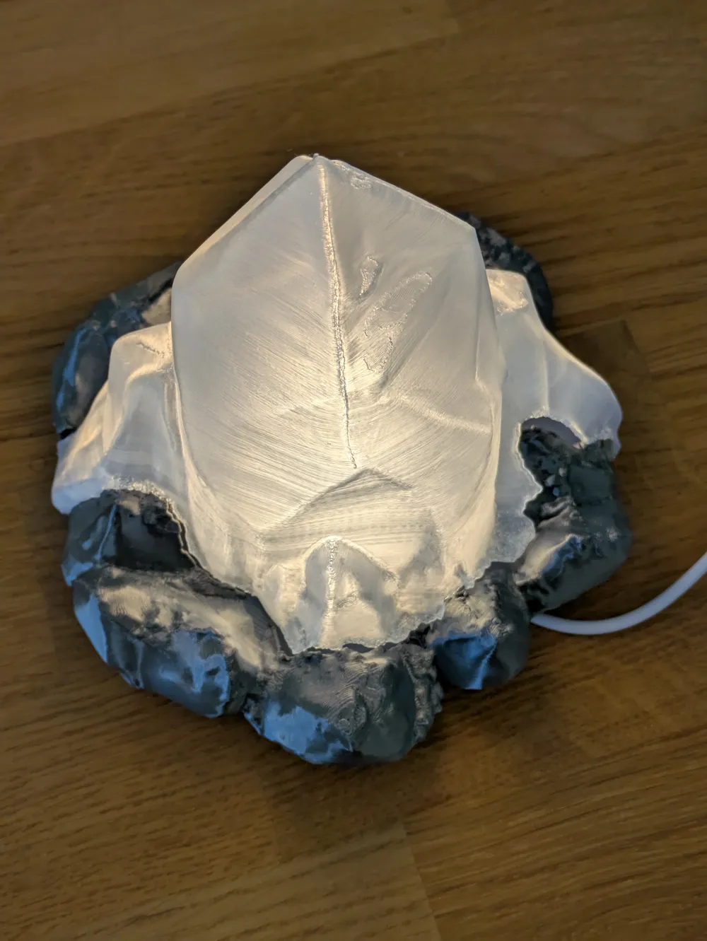 Crystal Power Lamp - Free 3D Print Model - MakerWorld