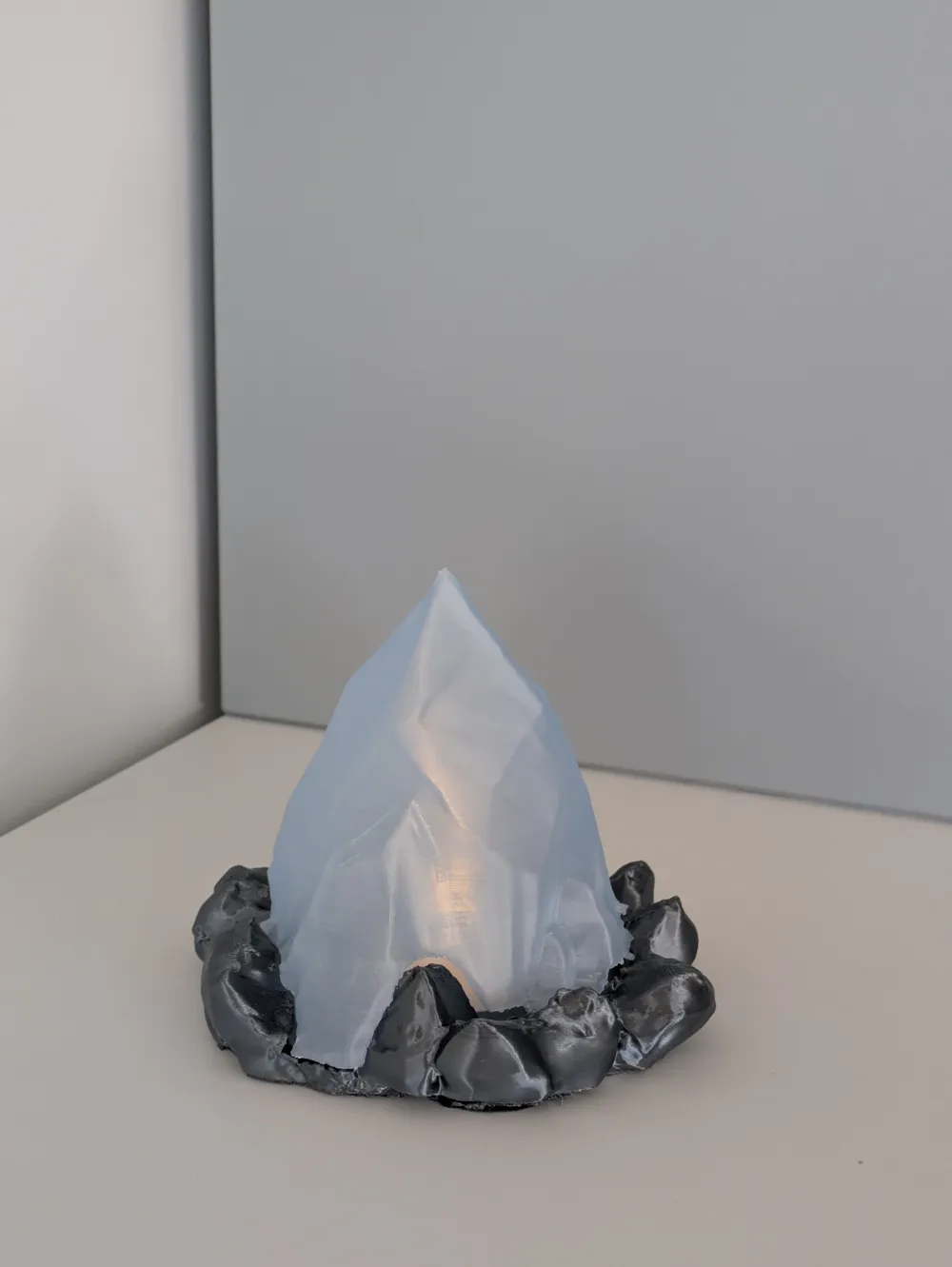 Crystal Power Lamp - Free 3D Print Model - MakerWorld