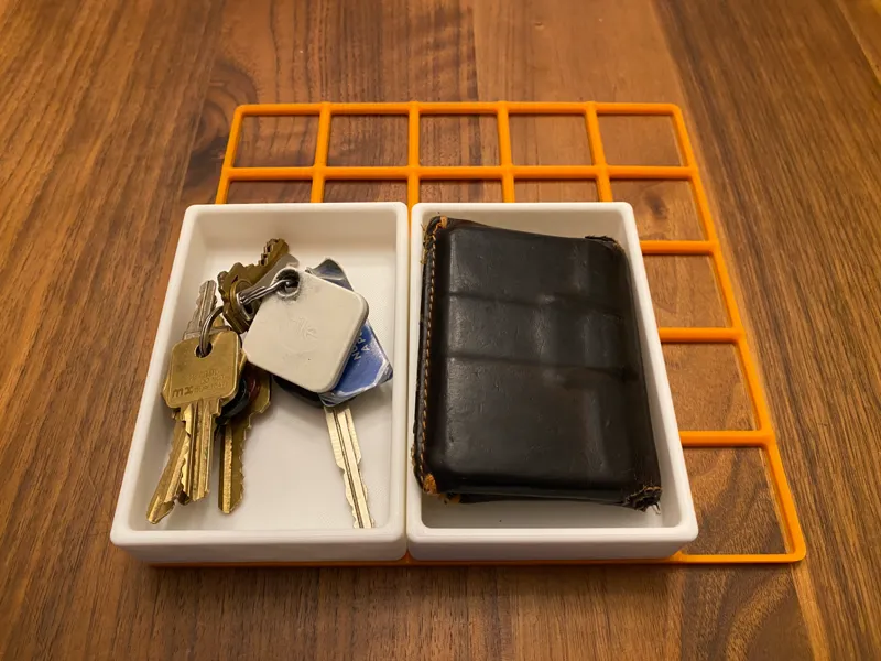 2x3x25mm Gridfinity Desk Tray