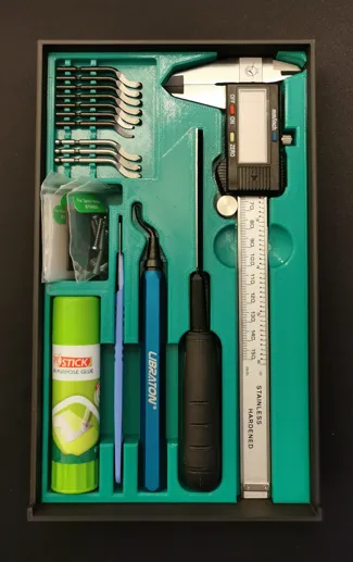 P1S Accessories Drawer large for AMS Stand - PETG