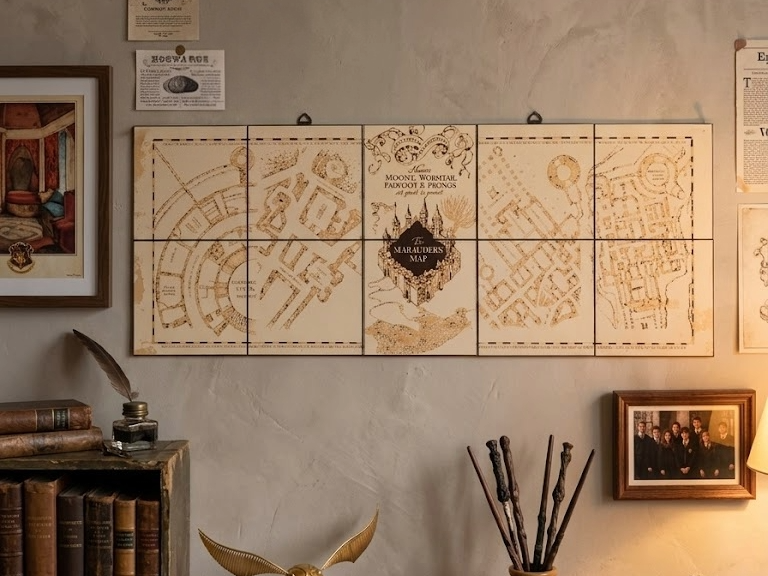 Marauder's Map XL - Harry Potter - HueForge