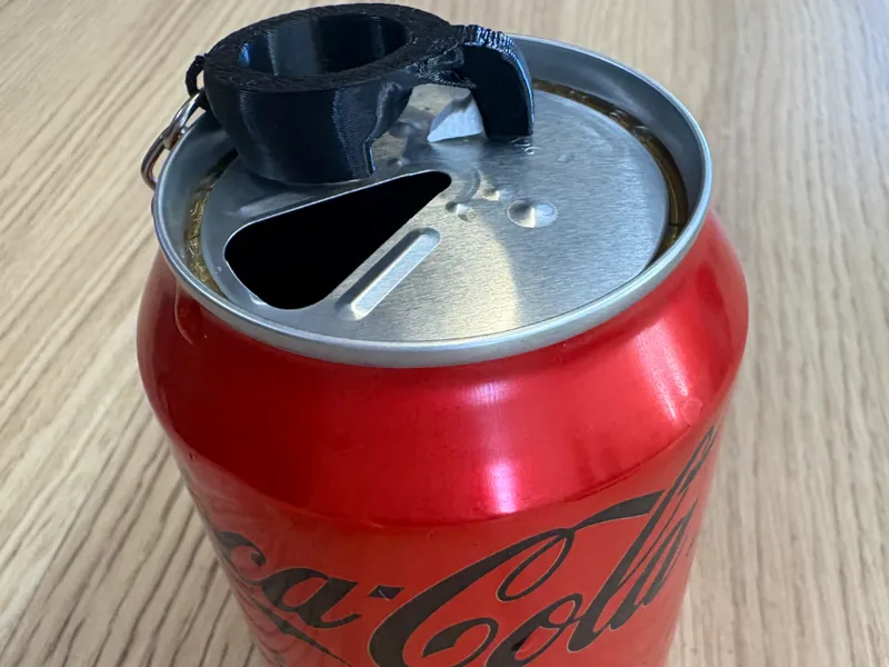Modular Keychain Can Opener (Replaceable Nail)