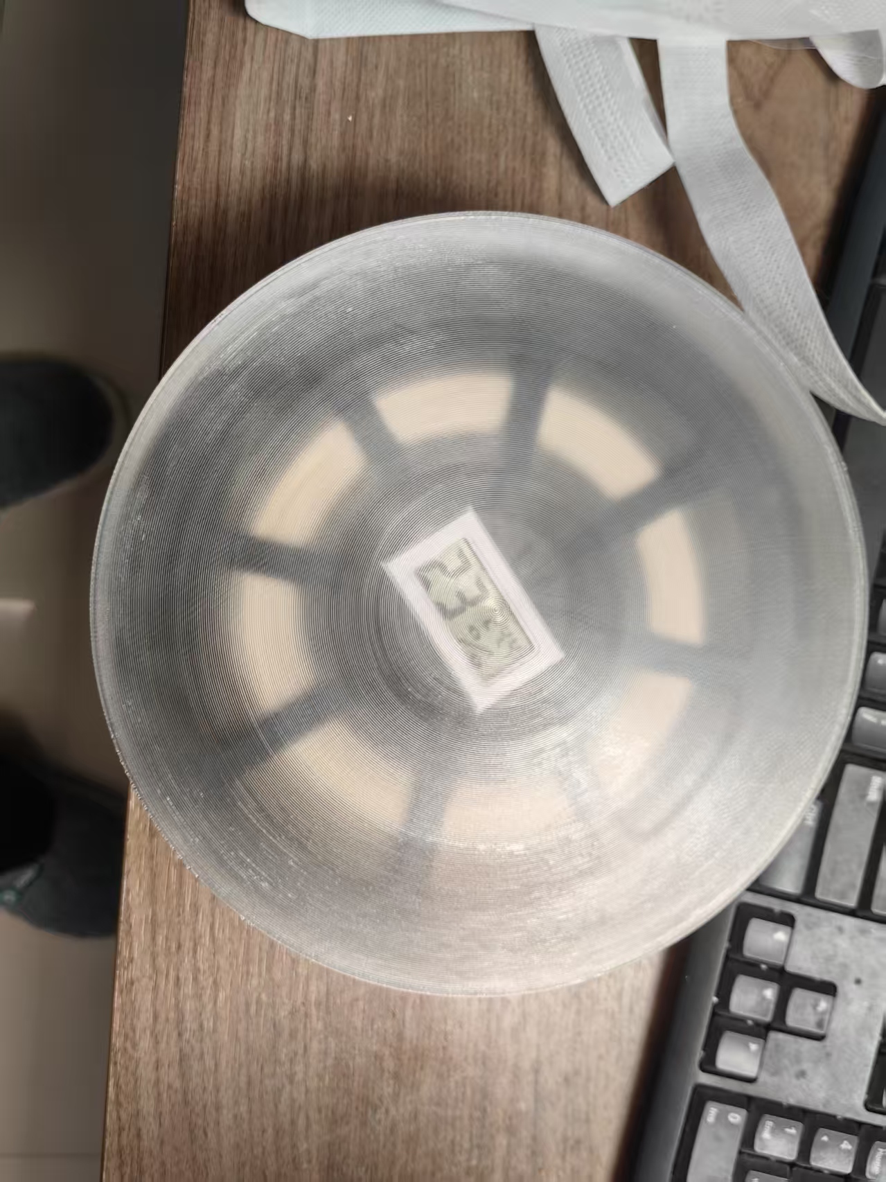 Miniatura 2 do modelo 3D 斜纹镂空耗材防潮罐 1MM孔洞 零支撑打印