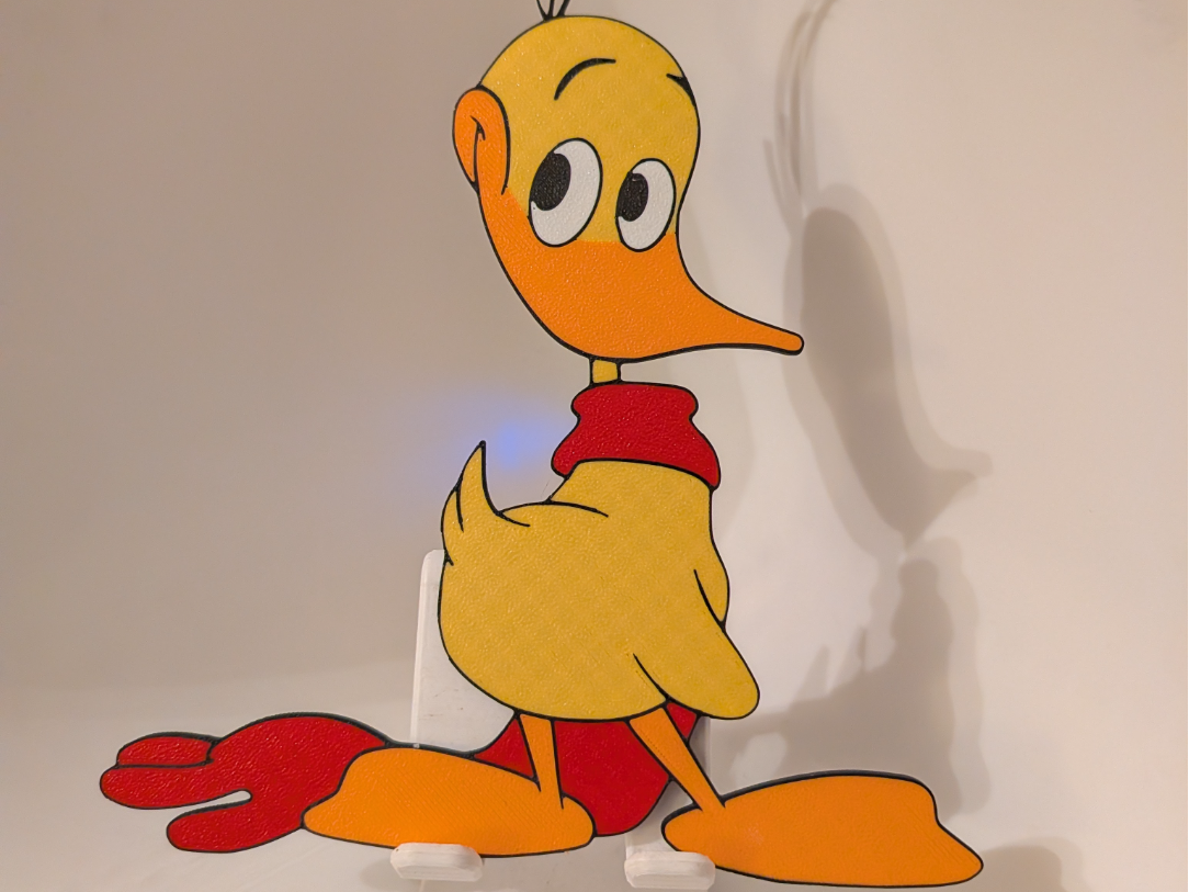 Alfred J. Kwak 2D Wand Deko 