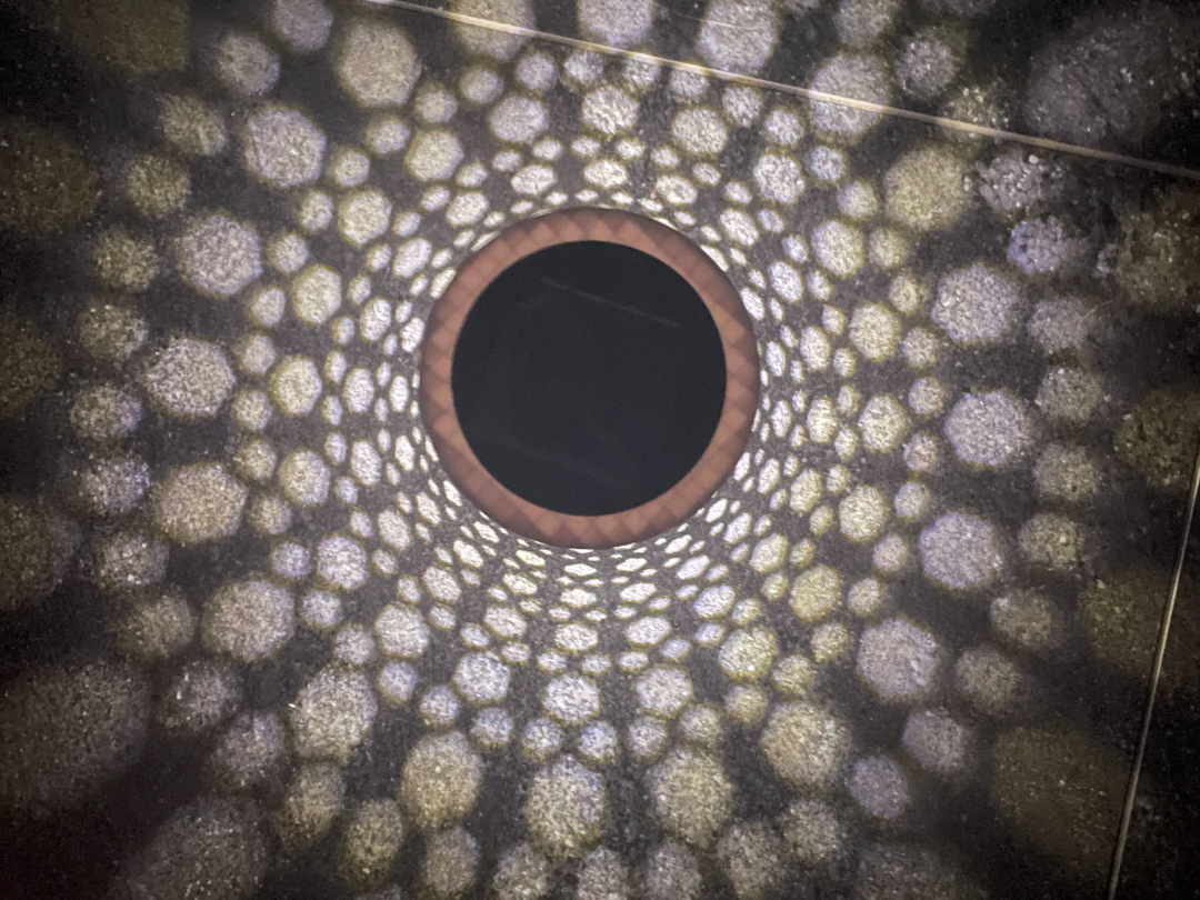 Tischleuchte Gartenleuchte LED Hexagon