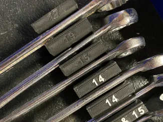 Magnetic Modular Wrench Holder - Wider Remix