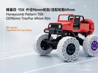 15X-Honeycomb Pattern_OD96 for D49 RIM A1M