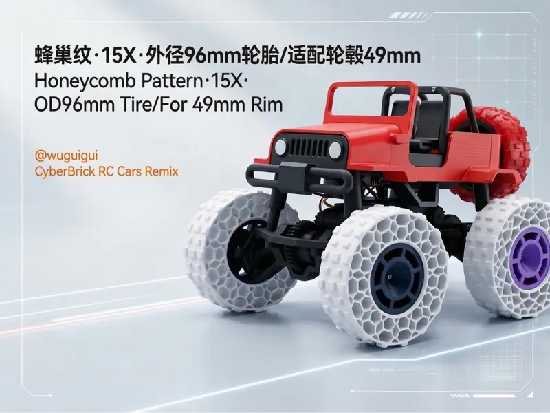 15X-Honeycomb Pattern_OD96 for D49 RIM