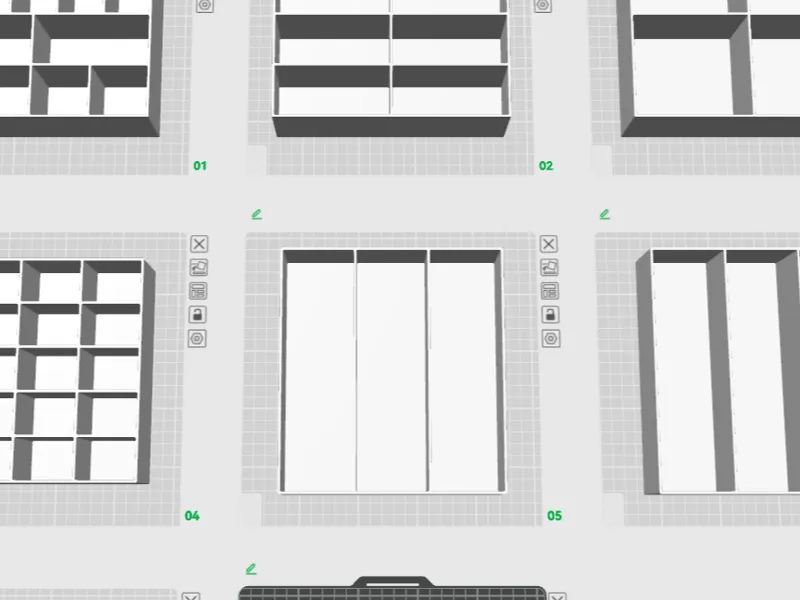 Drawer inserts for Craftsman 2000 tool chest