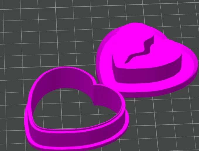 Broken heart 1 - Valentine's day cutter