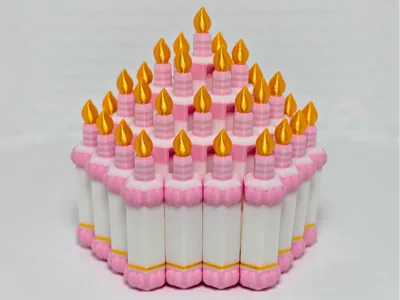 Birthday Cake Hive Fidget