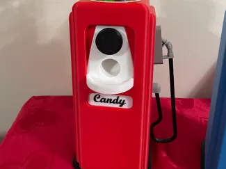Vintage Gas Pump Gum Ball/Candy Machine