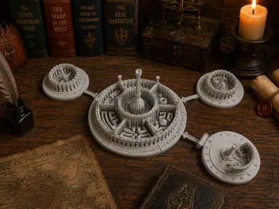 Oblivion Imperial City Diorama