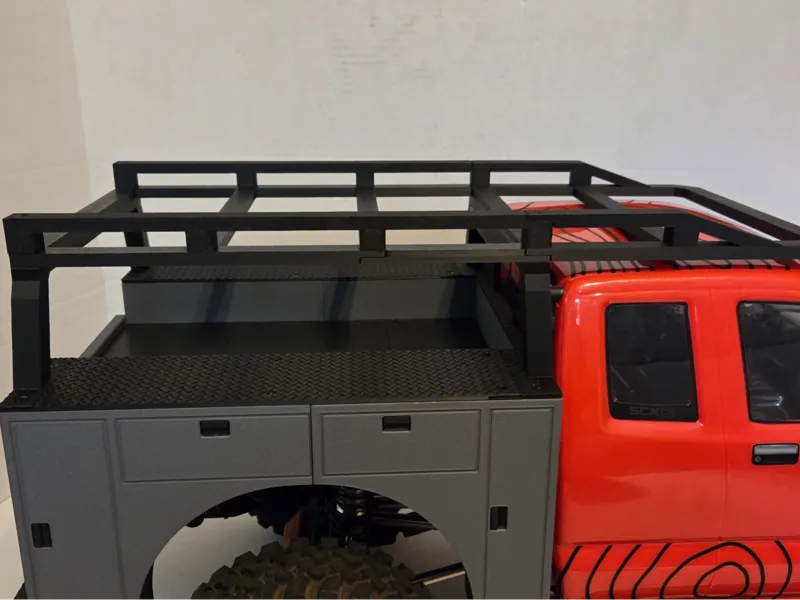 Ladder Rack For SCX6 Honcho Service Body