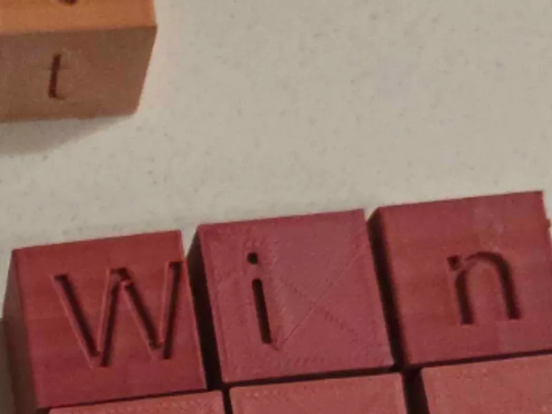 Word Cube I-N