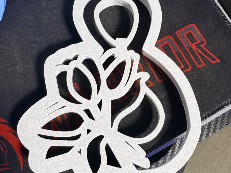 Eight With Flower Cookie Cutter