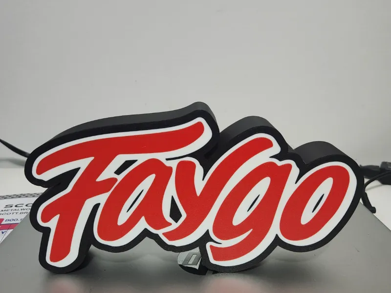 Faygo light box