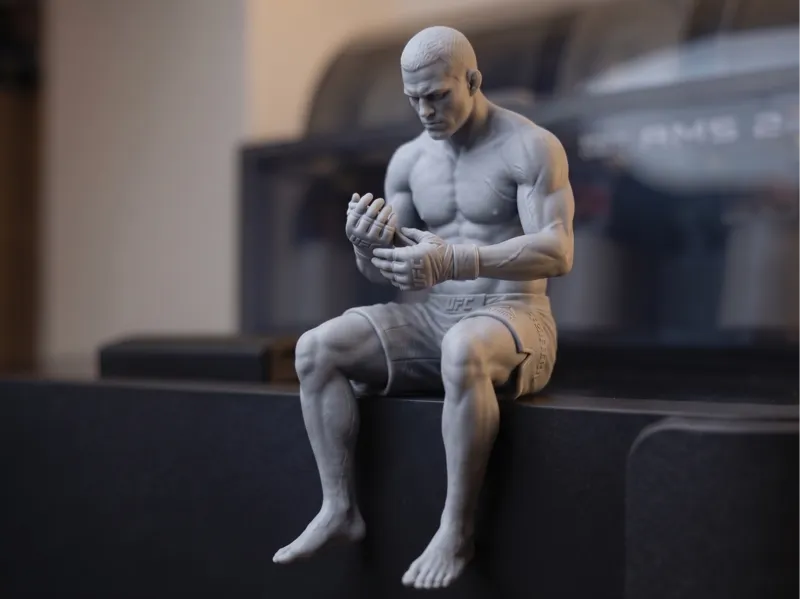 Resting UFC Fighter