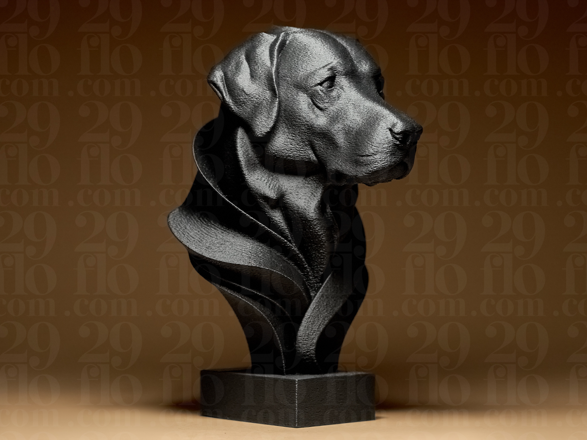 Modern Labrador Bust