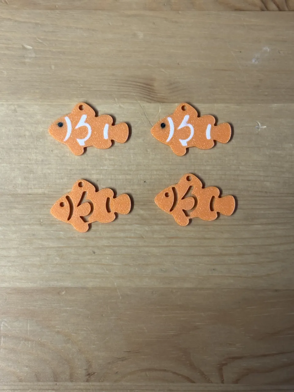 Fish Earring view 2
