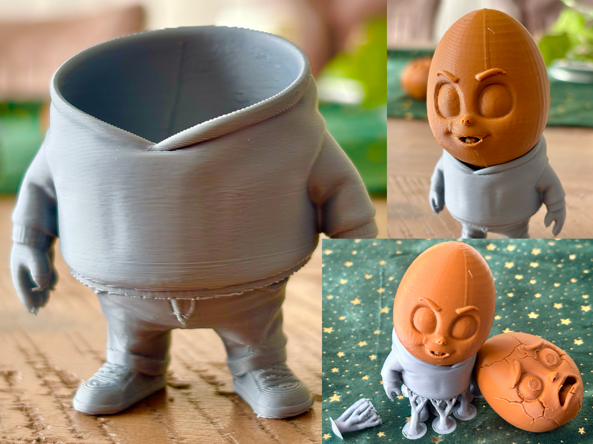 GrEgg the Clumsy Easter Egg