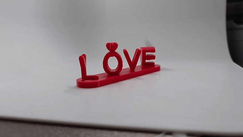 Valentines Dual Text "Love You"