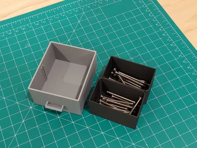 Pegscape - Small Parts Drawers by prints charming - MakerWorld