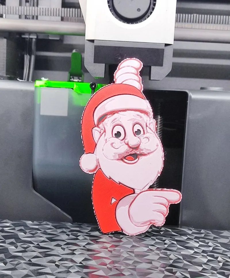 Santa Claus Hueforge Decoration