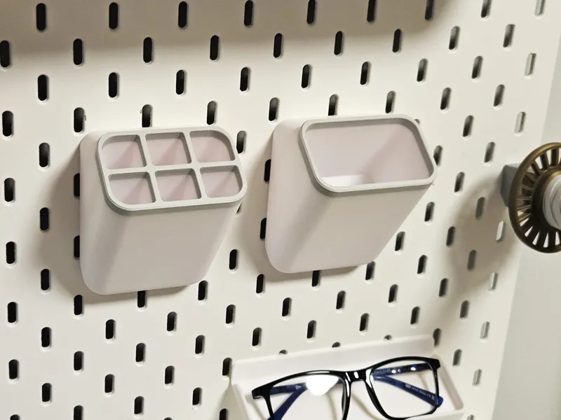 Skadis bin -container- tool holder