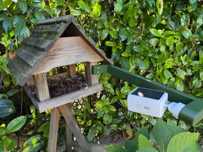 Birdhouse Camera Mount long eufy S220
