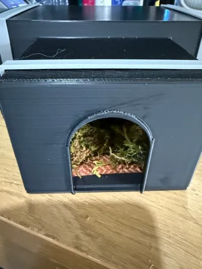 Snake Humid Box humid snake hide/box by dizzella MakerWorld: Download Free 3D Models