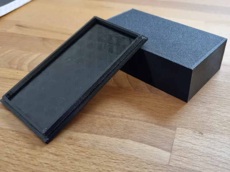 Rectangle Storage Box with handle v2