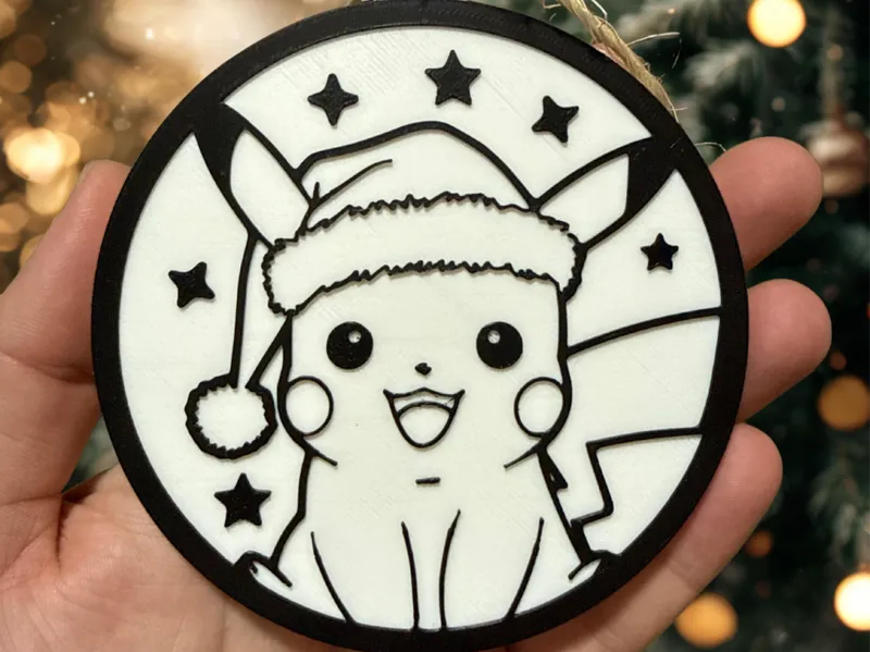 Pikachu Christmas Ornament | Pokemon Ornament