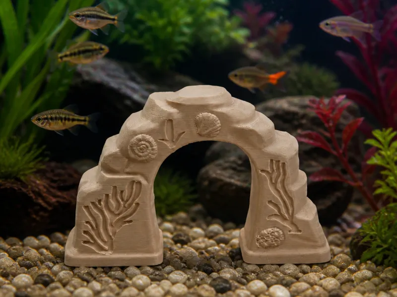 Coral Reef Arch Decor - Ocean Aquarium Ornament