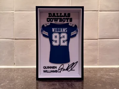 Quinnen Williams - Dallas Cowboys - Jersey Frame