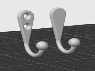 Wall Hooks Command Strip and Magnetic Versions