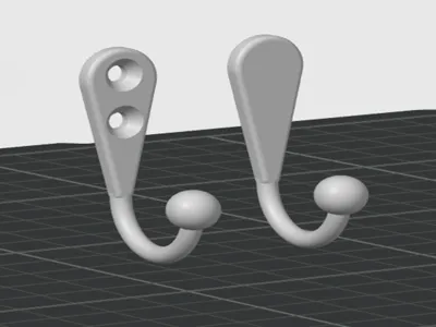 Wall Hooks Command Strip and Magnetic Versions