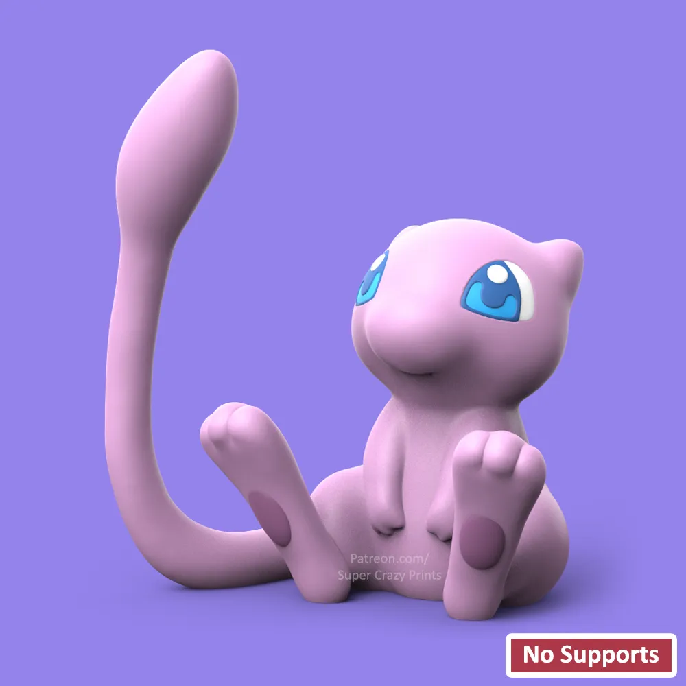Pokemon-Mew (NO SUPPORT) view 2