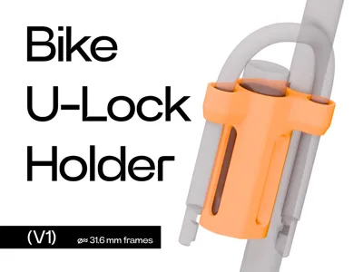 Bike U-Lock Holder (V1)