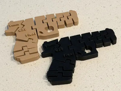 Gun Flexi Toys