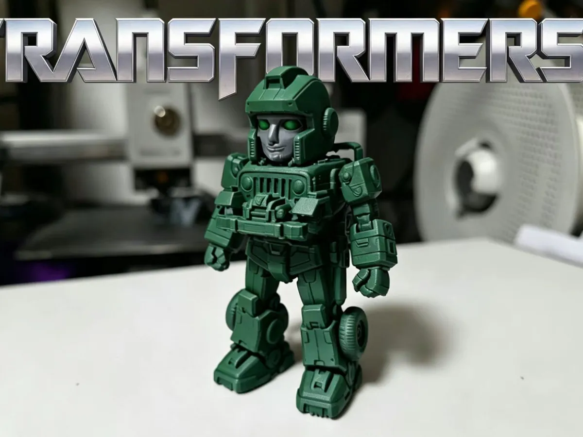 Transformers - Chibi Hound - Free 3D Print Model - MakerWorld