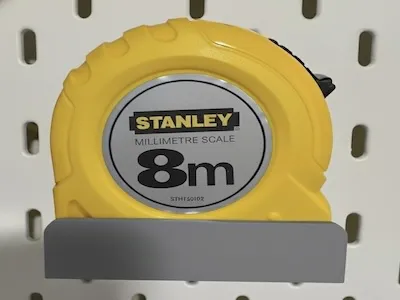 Skadis Board 8m Tape measure Holder