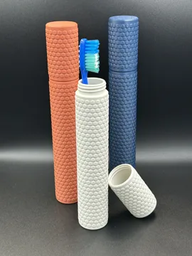 Caja o estuche: Toothbrush Travel Container Hex Out — vista de referencia 3