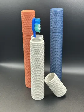 Caja o estuche: Toothbrush Travel Container Hex Out — vista de referencia 4
