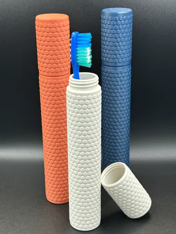 Caja o estuche: Toothbrush Travel Container Hex Out — vista de referencia 2