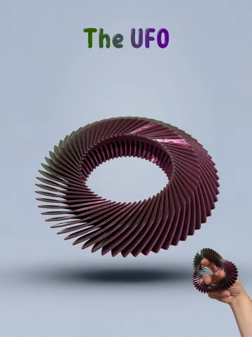 Objeto manipulable: Squishy Loopz - UFO — vista de referencia 2